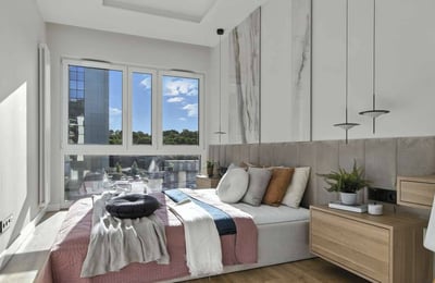 Долгосрочная аренда стильной 4-комнатной квартиры, 87 м², Воля, Варшава, Польша